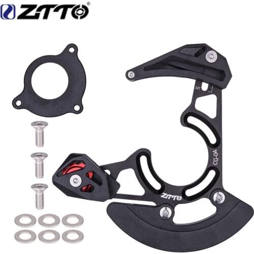 ZTTO DH MTB Bicycle Chain Guide Drop Catcher BB Mount Protector Bicycle Chain Stabilizer For Mountain Gravel Bike Single Disc 1X