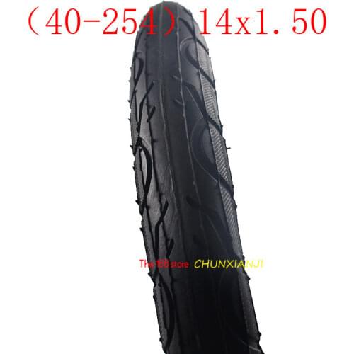 Free Shipping Bicycle Tyre (40-254) 14X1.50 Tyre Inner Tube Bicycle Fitting 14 Inch Tire Good Quality