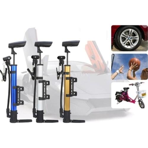 50Pcs/Lot Bicycle Bike High Pressure Pump Mini Portable Aluminum Alloy MTB Mountain Cycling Bike Tire Bicycles Bike Air Pump