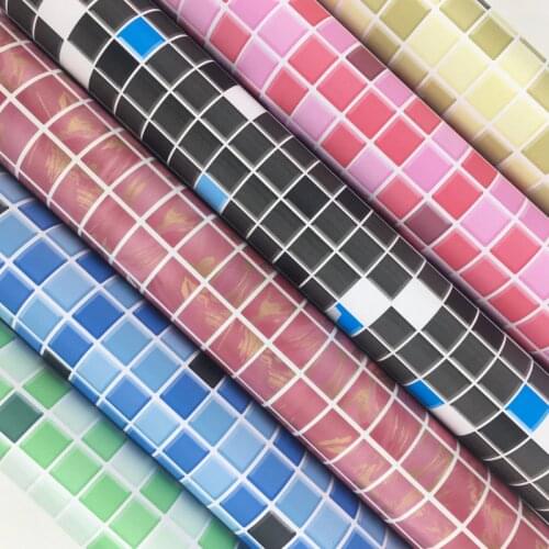 Bathroom Waterproof Mosaic Wall Stickers Kitchen Oil Proof Decoration Wallpaper Bath Toilets Self Adhesive Tiles Decorative Film