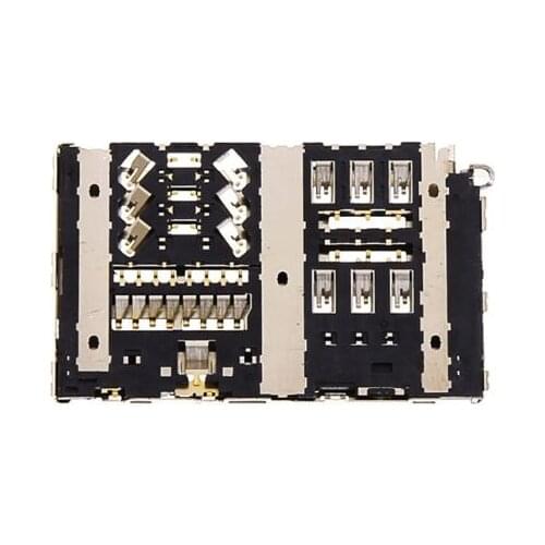Lot Sim card reader slot tray module holder connector for lg G6 H870 H870DS LS993 VS988 H872 socket