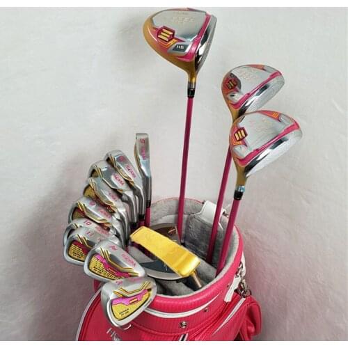 Womens Golf clubs s-06 4Star Golf complete set of clubs driver+irons with graphite Golf shaft and cover wood clubs Free shipping
