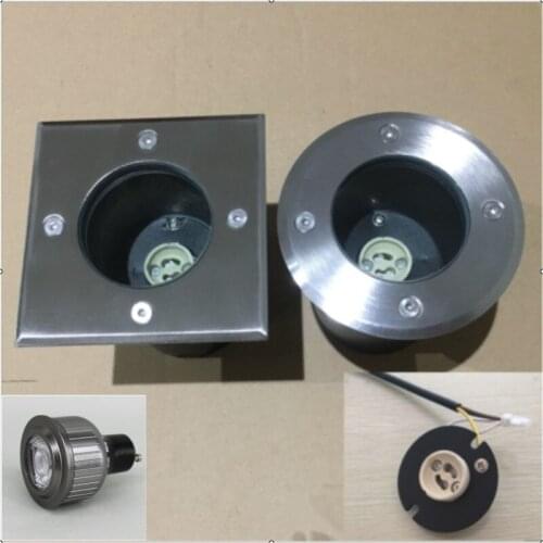 1PCS 7W Dimmable COB GU10 LED Outdoor Ground Garden Floor Underground Buried Lamp Spot Landscape Light AC110-240V Free Shipping