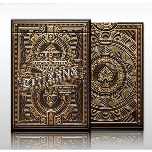 1 Pcs Citizen Playing Cards Citizens Collectable Poker Size USPCC Theory11 Custom Limited New Sealed Magic Deck Magic Tricks