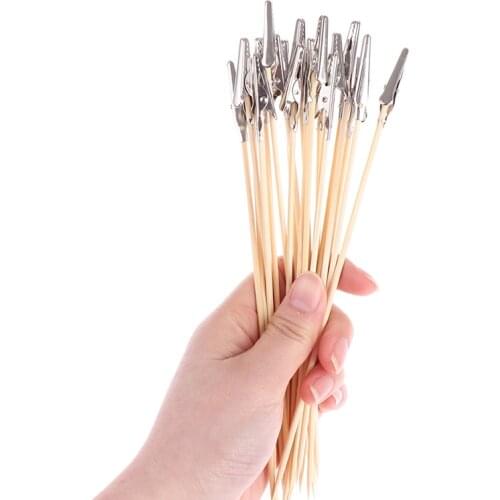 20Pcs Painting Stand Alligator Clip Stick Modeling Tool for Airbrush Model Part