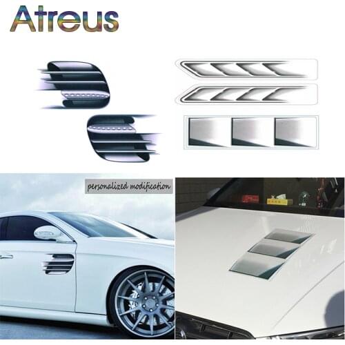 Atreus 3D Simulation Car Styling Stickers For Volkswagen Polo VW Polo Passat B6 B5 B7 B8 Golf 4 7 5 Tiguan Touran T5 T4 Jetta