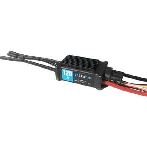 JMT 120A ESC 3-6S Lipo Brushless Electrical Speed Controller Motor with DEO Function for Drone Airplane Quadcopter