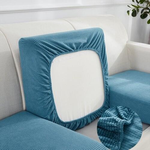 XaXa Jacquard Thickened Sofa Cushion Cover Elastic Corner Living Room Chair Sofa Functional Protective Slipcover Home Decoration