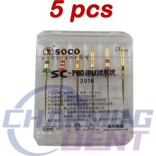 COXO SOCO Endo File Rotary SC-PRO 2018 Super Roots Canal File Niti Wire Engine Use /Dental Endodontic File Instruments Endomotor