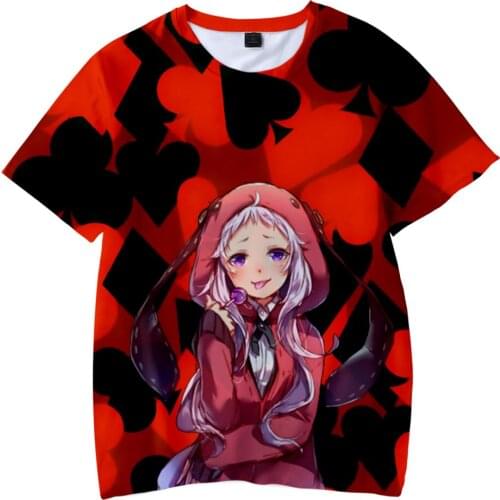Runa Yomozuki T-shirt Children Tee Summer Fahsion Casual Tshirts Men Women Anime Tops Boys Girls Streetwear Harajuku 3D T shirt