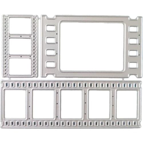 Hot Film Photo Metal Cutting Dies Stencil Scrapbooking DIY Album Stamp Paper Card Embossing Decoration