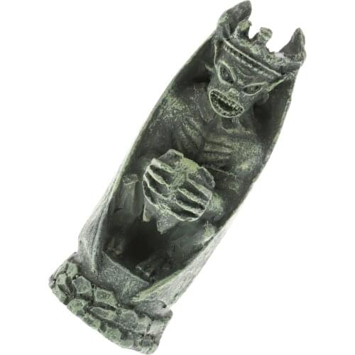 Resin Art Craft Indwipe Devil Sculpture Model Layout Statue for Sand Scene