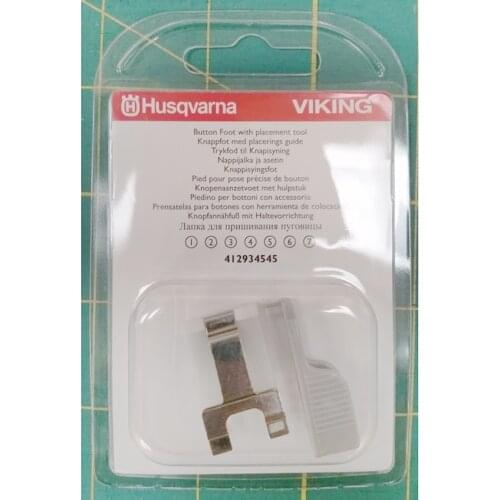 Husqvarna Viking Button Placement Foot 412934545 Fits all Viking machines