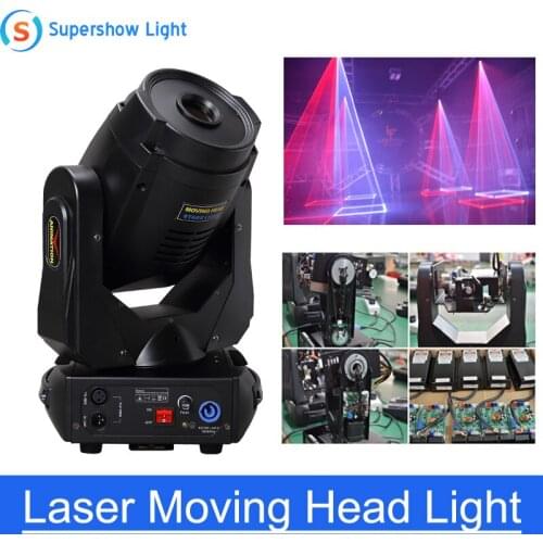 2W Multi Color RGB Beam Moving Head Laser Light