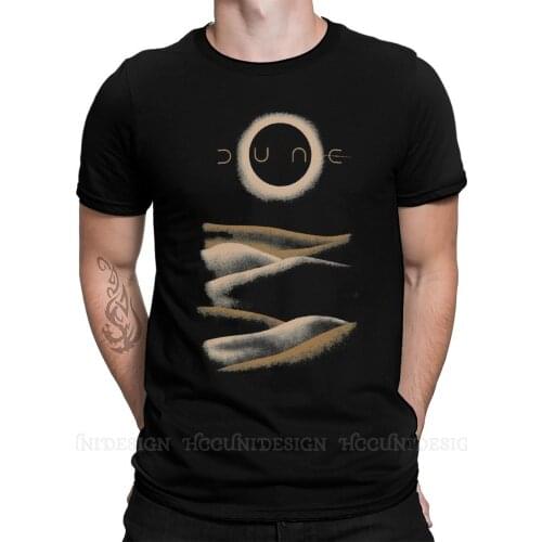 Mens s of Arrakis T Shirts Frank Herbert Dune TV Mysterious 100% Cotton Clothing Funny Short Sleeve Crewneck Tee Shirt