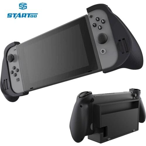 Nintend Switch Upgraded Tactical Dockable Trigger Hand Grip Case for Nintendo Switch Joy-Con Shell Game Storage Enhanced Trigger