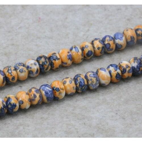 Discounts!Riverstones abacus shaped loose beads 5x8mm DIY stone 15 inches multi color optional women hot sale jewelry