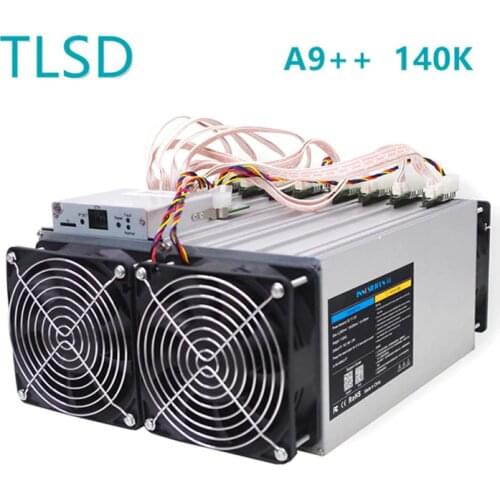 TLSD Used ZEC Mining Bitmain Antminer A9++ Zmaster 140K Innosilicon Bitcoin Miner Machine