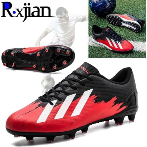 R.XJIAN high top long nails broken nails football shoes non-slip shock absorption couple outdoor training shoes jogging shoes