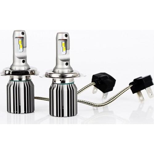 U6 Led Super Turbo Luces Lampada Led H4 Near Far 12V 6000K White Canbus No Error 80W 16000Lm