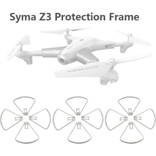 12PCS Original SYMA Z3 RC Drone Quadcopter Spare Parts Propeller Protection Frame Main Blade Guard Replacement Accessories