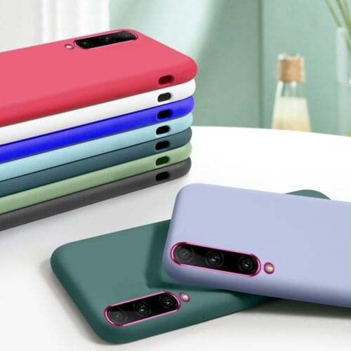 Liquid Silicone Case for Huawei P30 Lite P40 Pro E Nova 3 3i 5T Honor 20 20s 10 10i 30 30i 8X 10 Lite P30 Lite New Soft Cover
