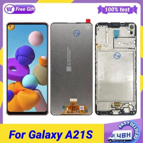LCD Screen for Samsung A21S A217F A217 Lcd Display for Samsung A02s A21S LCD A217F/DS A217H LCD Screen Touch Digitizer Assembly