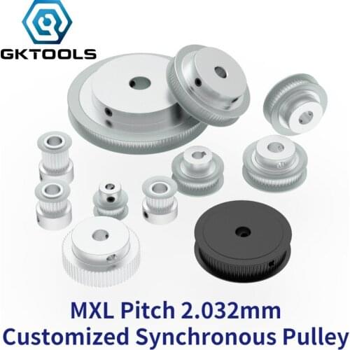 Madifier MXL Timing Pulley Pitch 2.032mm Wheel Gear Manufacture Customizing All Kinds of MXL Synchronous Belt Pulley