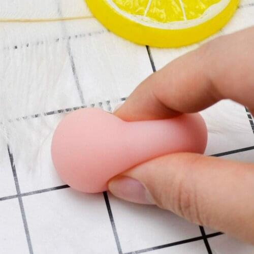 10Pcs Baby Squeeze Toy Relieve Mini Stress Soft Peach Flexible Decompression Relief Toys Funny Kid Birthday Gift