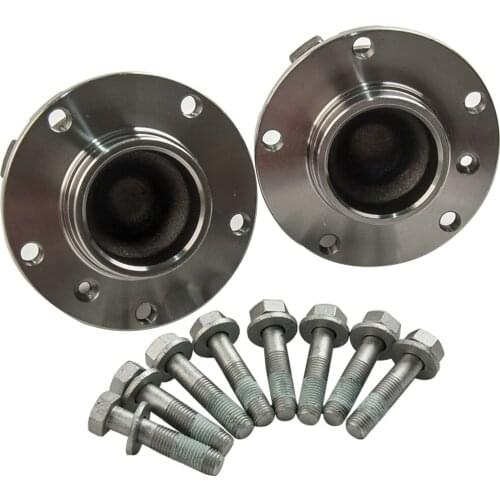 2Pcs Front Hub Wheel Bearing hub Assembly Kit For BMW 5 Series E39 1997-2002 New