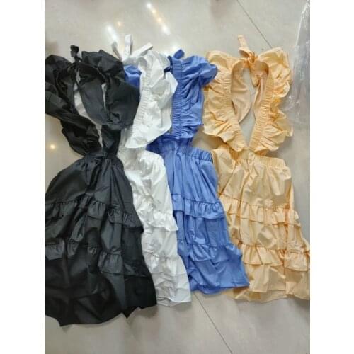 2021 High Quality Women Dress Sleeveless Sexy Dress for Women Holiday and Vocation Bohe Style Aline Cake Dress