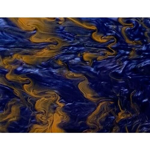 Acrylic/PMMA Pearlescent Ripple/Stream Sheets 3.0mm for Jewelries, Crafts, Art Works, Decoration - Imperial Black (SW46)
