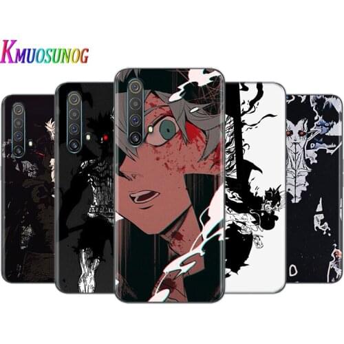 Anime Black Clover For OPPO A73 2020 Find X2 Lite K5 K3K1 R17 RX17 R15 R9S F17 F15 F11 F9 F7 Transparent Phone Case