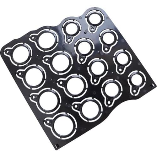 Black US Ring Sizer Board Finger Size Gauge Measure Tools Jewelry Sizing 2-13 with Half Size X4YA