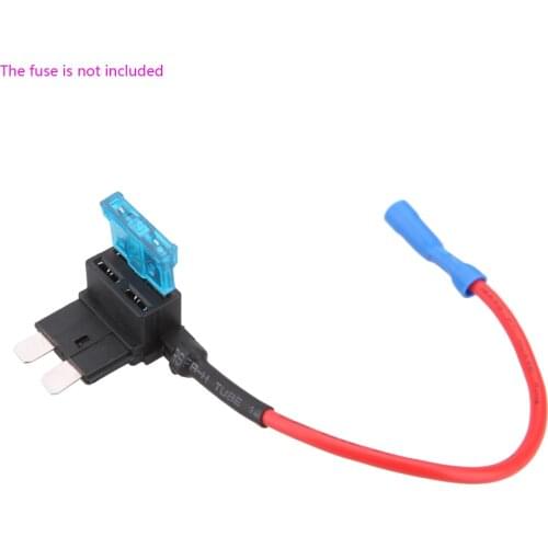 KKMOON 12v small medium Size Add-A-Circuit Tap Piggy Back TAP Adapter Car Fuse Holder ATO ATC