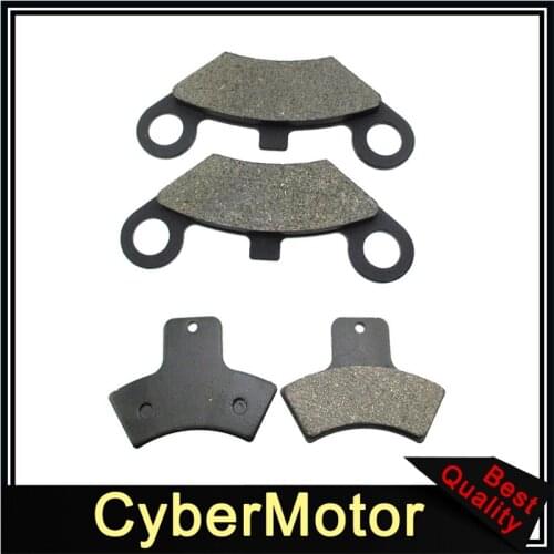 Front + Rear Brake Pads For American Sportworks Manco Talon 8260 260cc 300cc ATV Quad 4 Wheeler