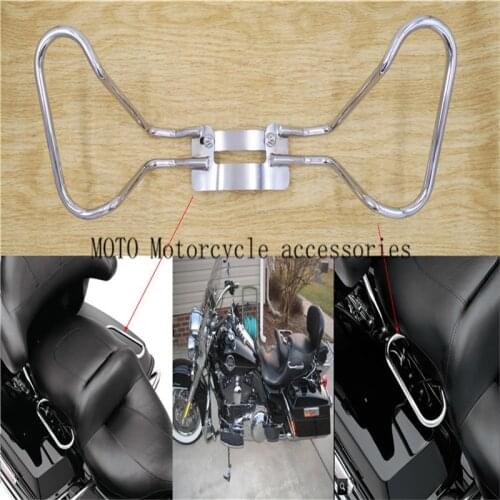 Fits '09-'13 Touring Passenger Grab Rail Seat Hand Grab Rail Bar Cushion support For Harley Ultra Classic Electra Glide FLHTCU