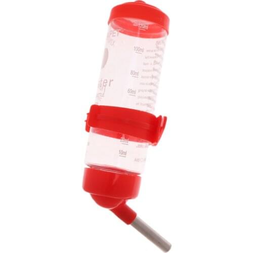Hanging Drinking Bottle 125ml Water Bottle For Small Pet Rodent Hamsters
