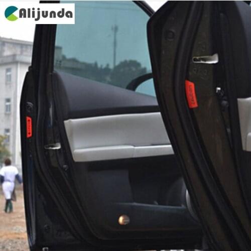 Alijunda 4pcs/set Reflective Open Sticker Door Open Warning for Buick Regal Lacrosse Excelle GT/XT/GL8/ENCORE/Enclaves/Envision