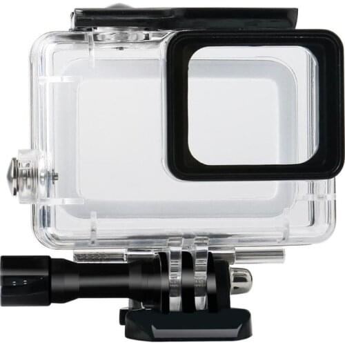 45m Waterproof Diving Housing Case Action Camera Protective Shell Cover Frame for Gopro hero5 hero6 hero7 Black Waterproof Case