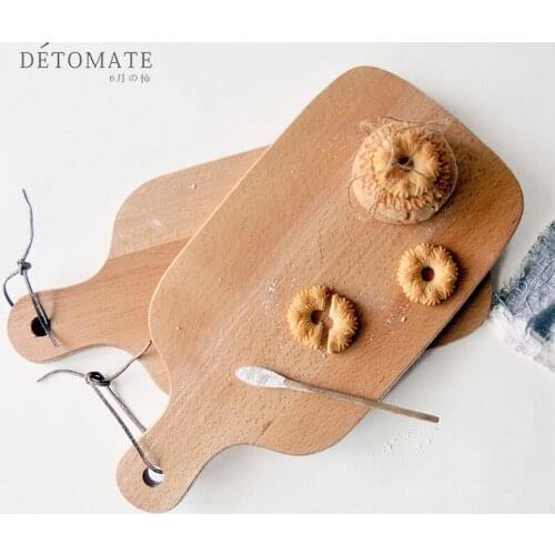 Premium Natural Wood Pizza Board Cheese Wooden Serving Tray Perfect Gifts for Chef Gourmets Steak Tray Cutting Cheese Board