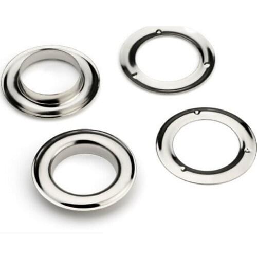 1" ( 25 mm ) Nickel Bag Grommet with Washer Silver Purse Eyelet with Washers 400sets/lot