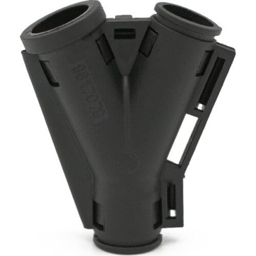 9817079 CORRUGATED TUBE shell /sheath for Auto plug electric connector cable,Corrugated pipe tee 10*10*10mm, PA66