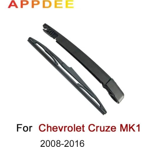 APPDEE Wiper 14" Rear Wiper Blade & Arm Set Kit For Chevrolet Cruze MK1 Hatchback 2008 - 2016 Windshield Windscreen Rear Window