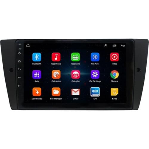 For BMW E90 E91 E92 E93 with Canbus 9 '' Car Stereo Radio GPS WIFI BT DAB Mirror Link Android 9.1 RAM 1GB ROM 16GB OBD