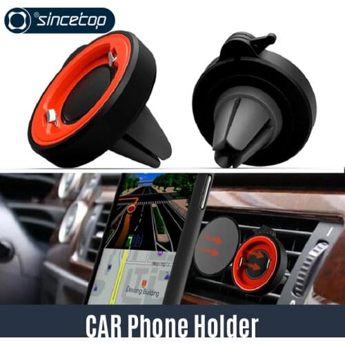 Car Holder For Phone in Car Air Vent Clip Quick Mount No Magnetic Mobile Phone Holder GPS Stand For iPhone /Sumsung/HUAWEI/MI