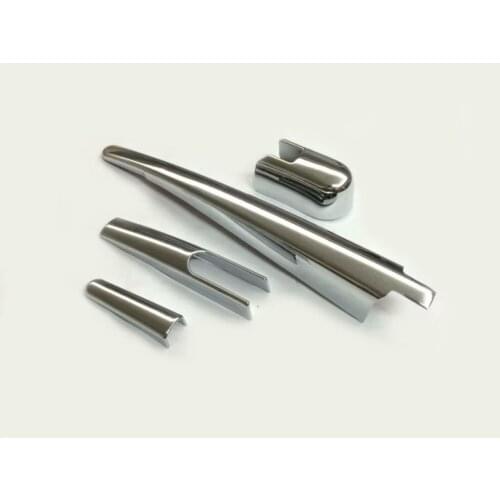 Car Styling Trim ABS Back Rear Glass Wiper Nozzle Cover Tail Window Frame Lamp 4pcs For Mitsubishi Outlander 2016 2017 2018 2019