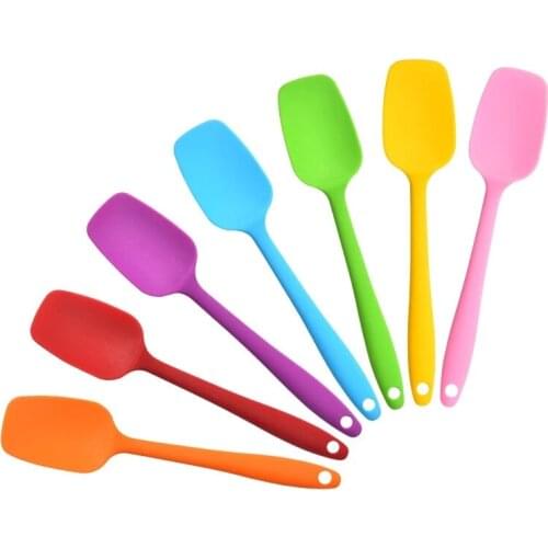 Safety and environmental protection food grade silica gel scraper cake scraper cream scraper silica gel spoon shallow spoon baki
