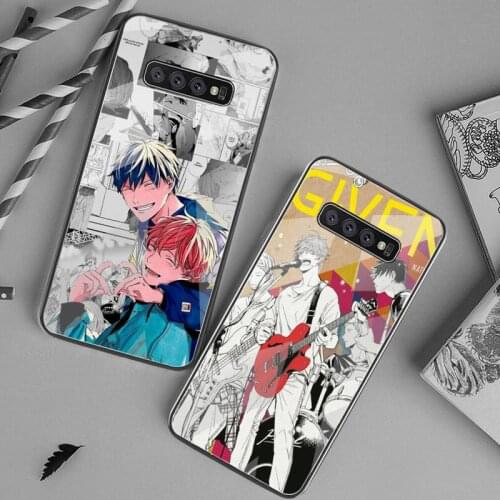 Music Anime Given Phone Case Tempered Glass For Samsung S20 Plus S7 S8 S9 S10 Plus Note 8 9 10 Plus