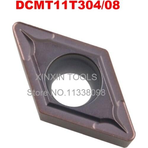 DCMT11T304 DCMT11T308 CNC Internal Turning Tool Carbide Insert Stainless steel Lathe cutter Tool Tool Turning insert